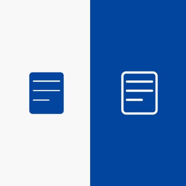 Twitter, Metin, Sohbet Hattı ve Glyph Solid simgesi Mavi afiş Hattı a