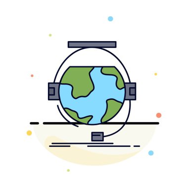 danışma, eğitim, online, e öğrenme, destek Flat Color 