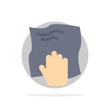 Temizlik, El, Ev Işi, Rub, Scrub Soyut Daire Arka Plan