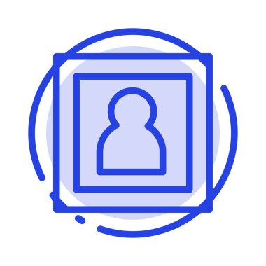 Fotoğraf, Fotoğrafçı, Fotoğraf, Portre Mavi Noktalı Hat Hattı