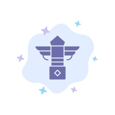 Soyut Bulut Backgro Sokak, Işık, Gece, Kanada Mavi Simge