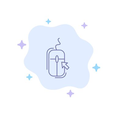 Fare, Tıklayın, İnternet, Online, Soyut C Alışveriş Mavi Simge