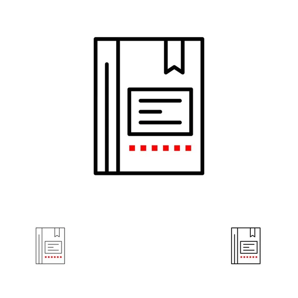 Signet, Livre, Éducation, Favori, Note, Notebook, Bol de lecture — Image vectorielle