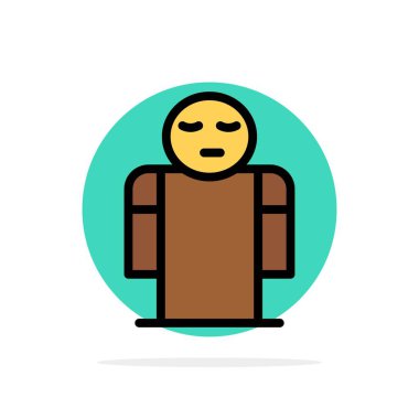 Kollar, Eller, Açık, Kişi Soyut Daire Arka Plan Düz renk 