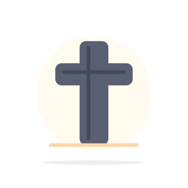 Kutlama, Hıristiyan, Cross, Paskalya Soyut Daire Arka Plan