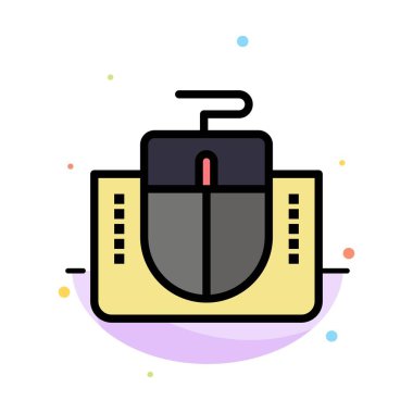 Fare, Arayüz, Fare Arabirimi, Bilgisayar Soyut Düz Renk 