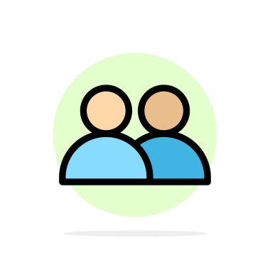 Ekle, İletişim, Kullanıcı, Twitter Soyut Daire Arka Plan Düz colo