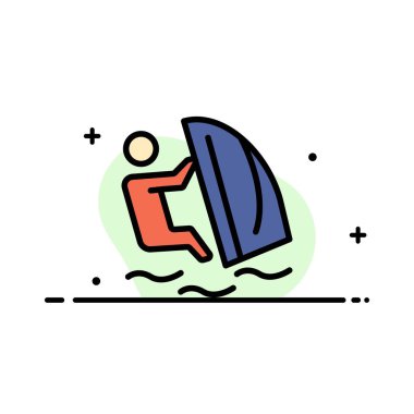 Sörfçü, Sörf, Su, Rüzgar, Spor İş Düz Hat Dolu I