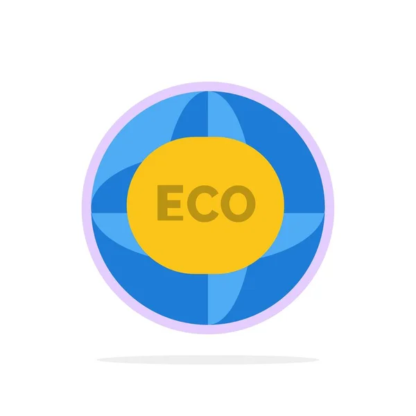 Meio Ambiente, Global, Internet, Mundo, Eco Abstract Circle Backgr —  Vetores de Stock