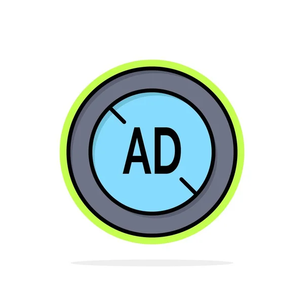 Ad, Blocker, Ad Blocker, Digital Abstract Circle Background Flat