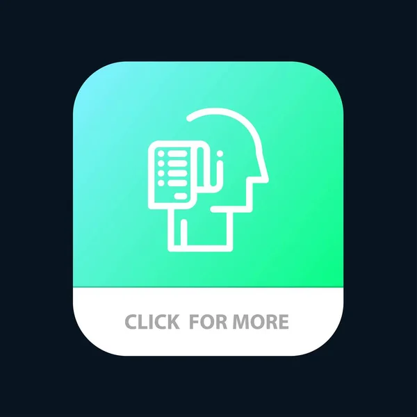 Mensch, Liste, Person, Zeitplan, Aufgaben mobile App-Taste. Androide — Stockvektor