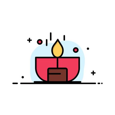 Mum, Koyu, Açık, Çakmak, Shine İş Düz Hat Dolu I