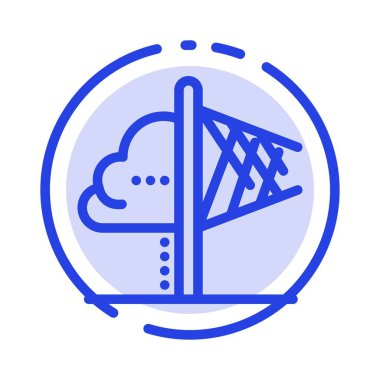 Yaratıcılık, fikir, hayal gücü, Insight, Inspiration mavi noktalı 