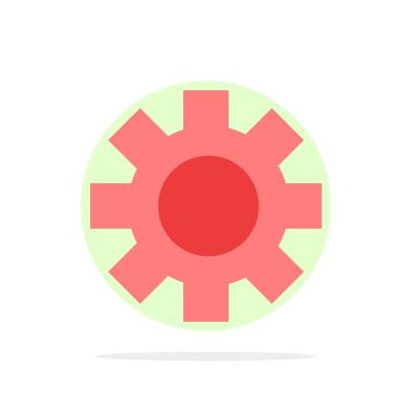 Ayar, Dişli, Lojistik, Global Soyut Daire Arka Plan Düz 