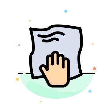 Temizlik, El, Ev Işi, Ovmak, Scrub Soyut Düz Renk Simge T