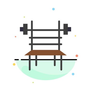 Denge, Halter, Fitness, Spor Salonu, Makine Soyut Düz Renk Ico