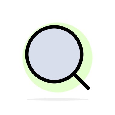 Arama, Büyütme, Araç, Max Soyut Daire Arka Plan Düz renk