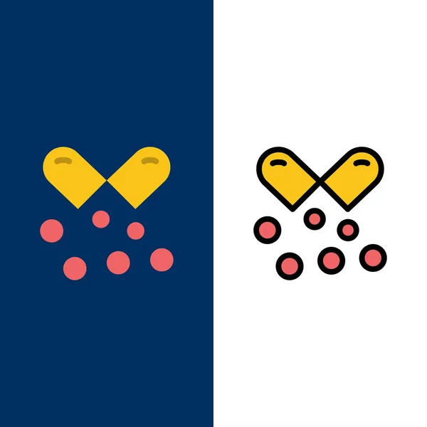 Oil, Nutrients Capsules, Omega, Omega Capsules, Omega Pills  Ico Stock Illustration