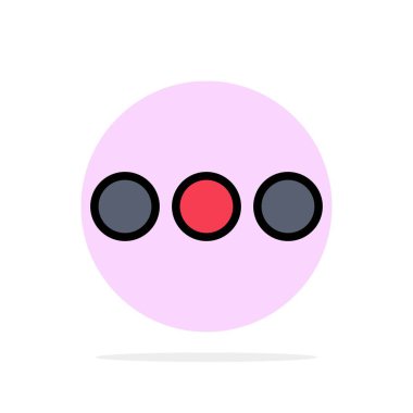 Sohbet, Sohbet, Masaj, İmza Soyut Daire Arka Plan Düz co