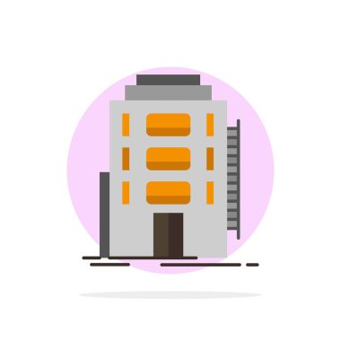 Bina, Şehir, Yurt, Pansiyon, Otel Soyut Daire Backgro