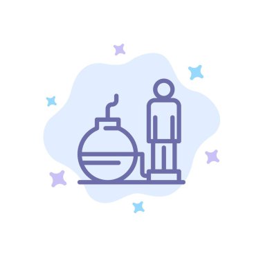 Soyut Bulut Geri İş, Borç, Modern, Problem Mavi Simge