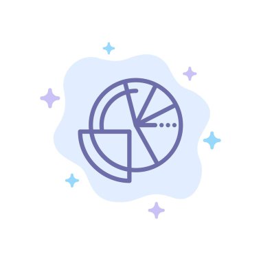 Finansal Veriler, Analiz, Analitik, Veri, Finans Mavi Simge 