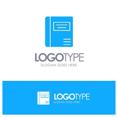 Kitap, Eğitim, Tıp Kitabı, Plac ile Tıbbi Mavi Katı Logo