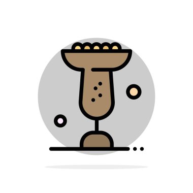 Kase, Gıda, Yemek, Madrigal Soyut Daire Arka Plan Düz renk 