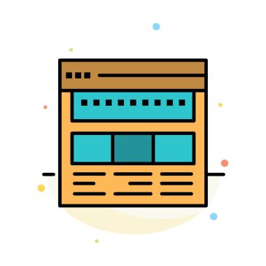 Web Sitesi, Tarayıcı, İş, Kurumsal, Sayfa, Web, Web Sayfası Abstra