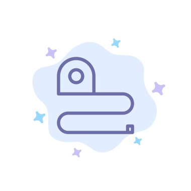 Soyut Bulutta İnşaat, Ölçme, Ölçek, Bant Mavisi Simgesi