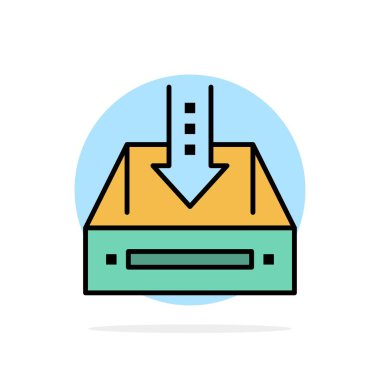 Gelen Kutusu, Kutu, Dolap, Belge, Boş, Proje, Soyut Daire 