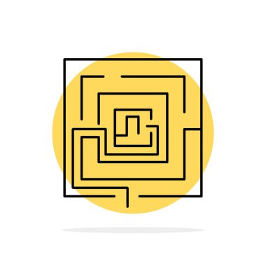 İş, Fikir, Pazarlama, Ilgili, Puzzle Abstract Circle Bac