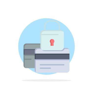 Bankacılık, Kart, Kredi, Ödeme, Güvenli, Güvenlik Özet Circle