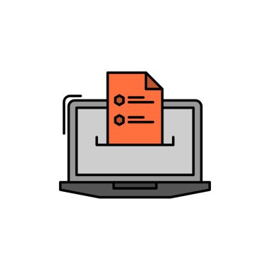 Özellikler, İş, Bilgisayar, Online, Özgeçmiş, Beceriler, Web Flat 