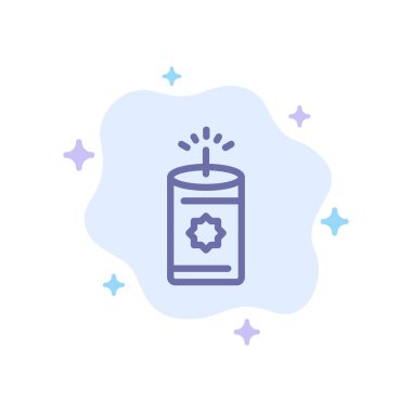 Mum, Çin, Soyut Bulut Arka Plan Çin Mavi Simge