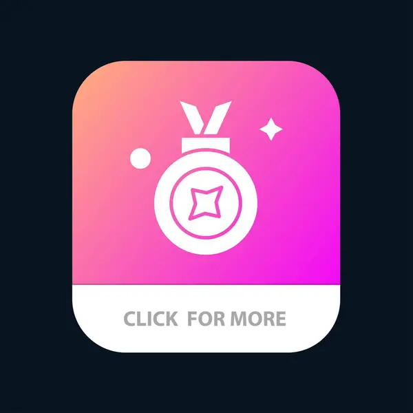 Award Award Badge Award Ribbon Badge Mobile App Button Version — Image vectorielle