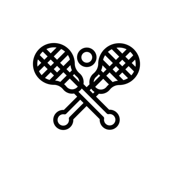 Crosse, Lacrosse, Stick, Sticks Azul y Rojo Descargar y Comprar N — Archivo Imágenes Vectoriales