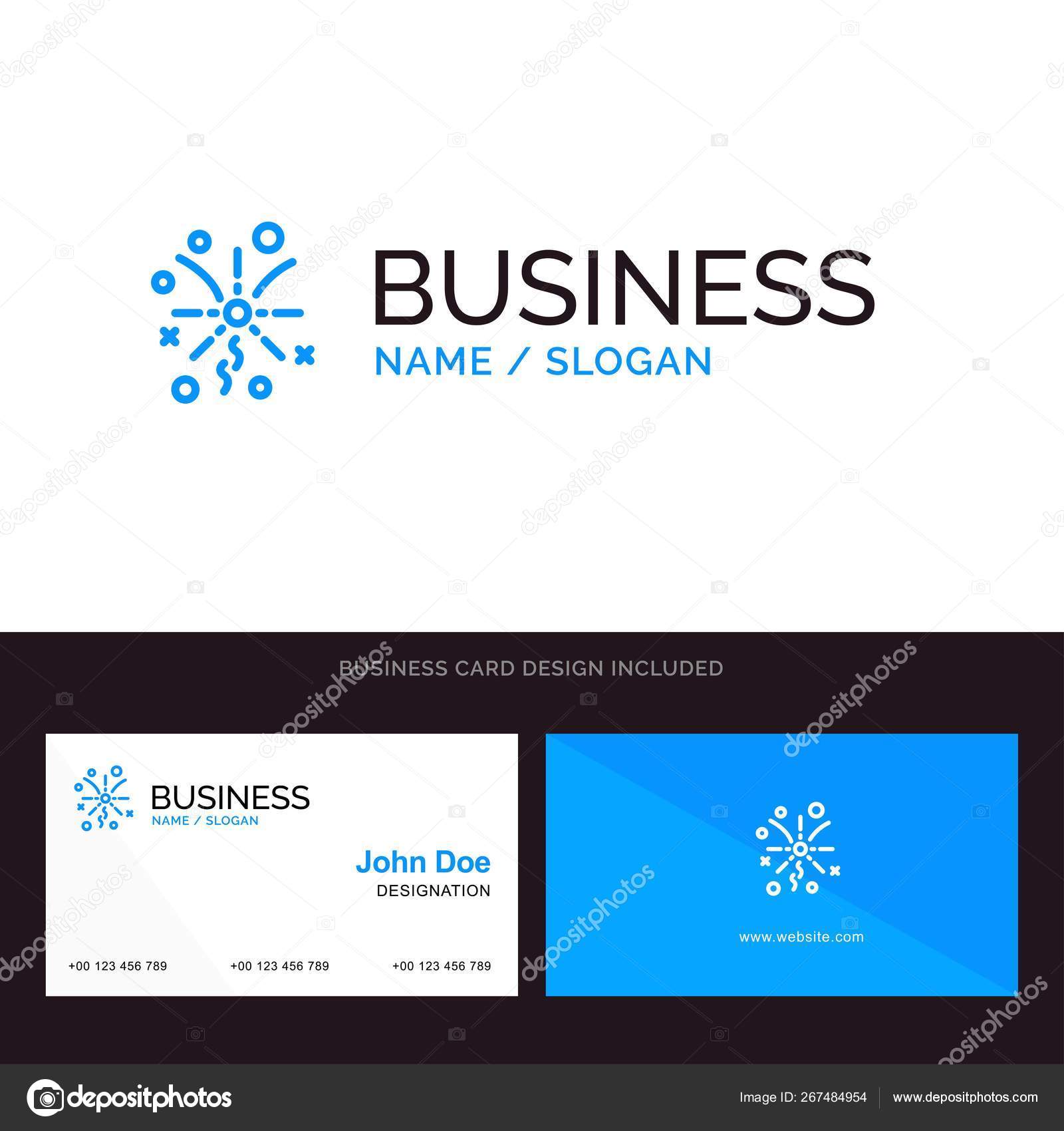 Fireworks Business Card Template