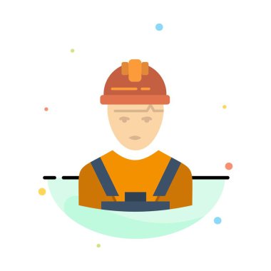 İşçi, Endüstri, Avatar, Mühendis, Yönetici Soyut Düz Sütun