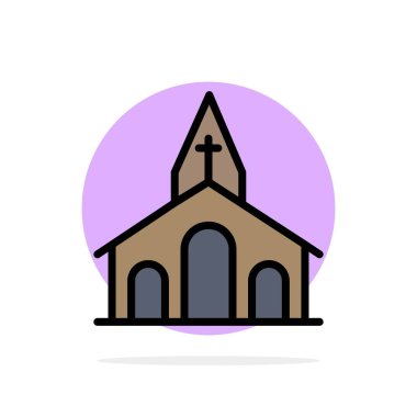 Kilise, Kutlama, Hıristiyan, Haç, Paskalya Soyut Circle Ba