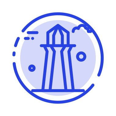 Kanada, Co Tower, Kanada Kulesi, Bina Mavi Noktalı Hat Hattı I