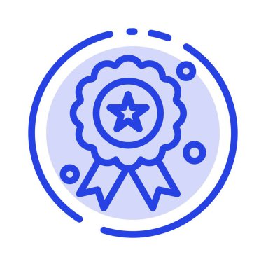 Tatil, Bağımsızlık, Bağımsızlık Günü, Madalya Mavi Noktalı Çizgi 