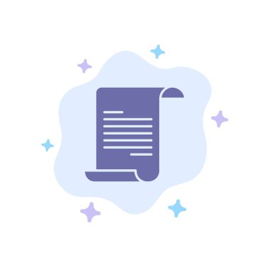 Dosya, metin, Yunanistan soyut bulut arka planda mavi simge