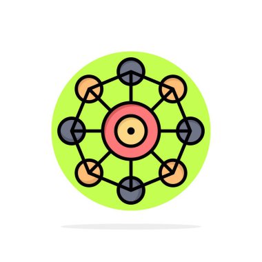 Öğrenme, Makine, Makine Öğrenme, Bilim Soyut Circle Bac