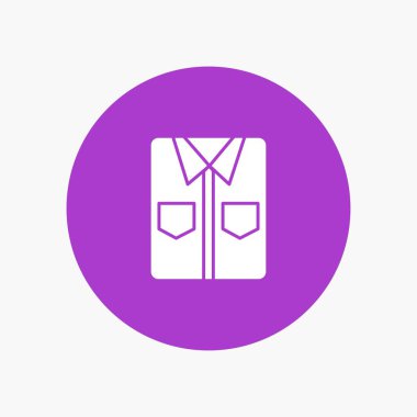 Giysi, Gömlek, Tshirt, Alışveriş beyaz glyph simgesi