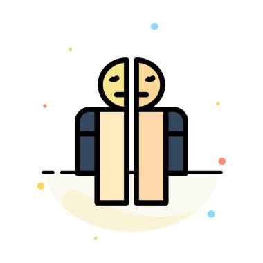 Adam Kırık, Kırık, Tıbbi, İnsan Soyut Düz Renk Simgesi Temp