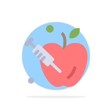 Elma, Yerçekimi, Bilim Soyut Daire Arka Plan Düz renk Ic