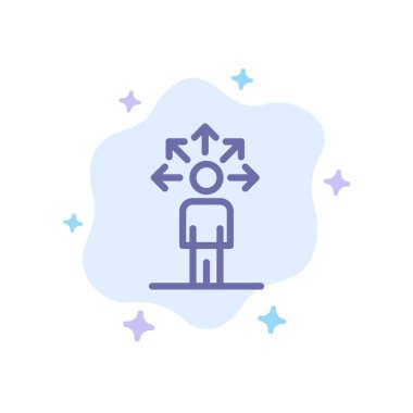 İletişim, Yetenekler, Bağlantı, Abstrac'ta İnsan Mavisi İkonu