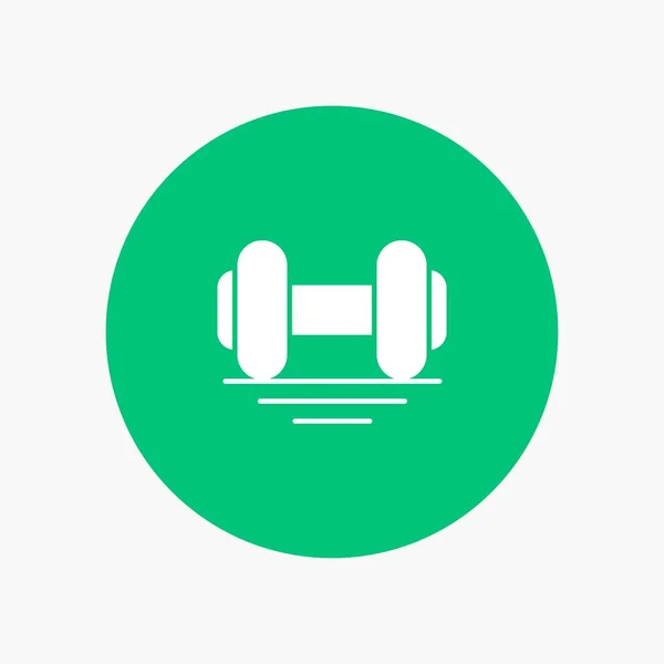 Hantel, Fitness, Fitnessstudio, Lift — Stockvektor