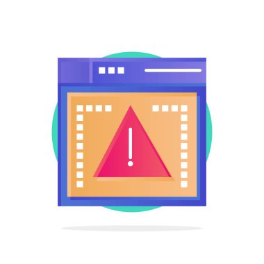 Bilgisayar, Kodlama, Hata Soyut Daire Arka Plan Düz renk I